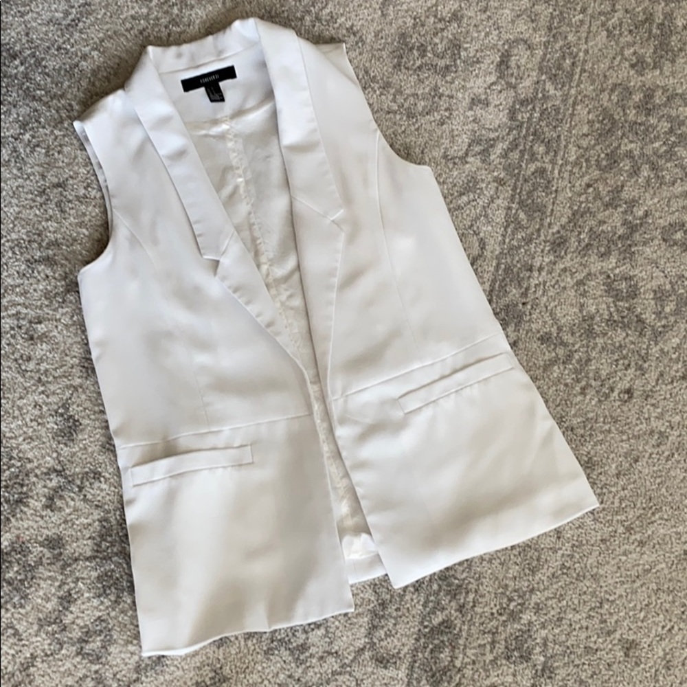 Classy Sleeveless blazer jacket